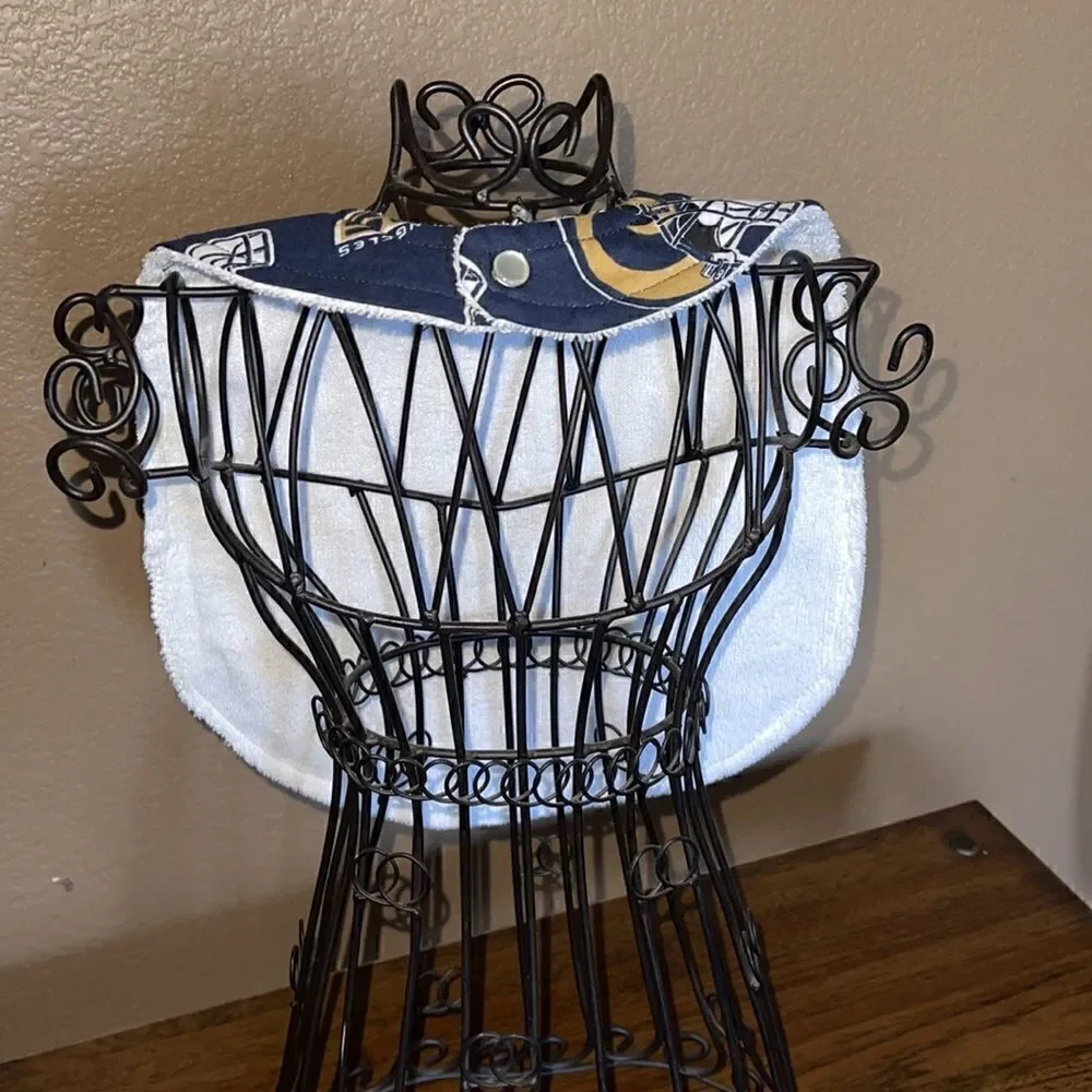 🌟B1G1 free Los Angeles Rams big baby bib